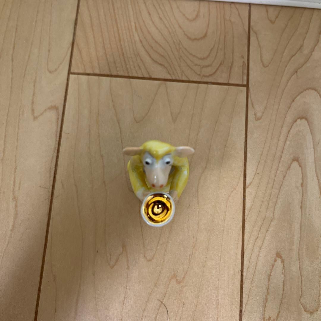 Meissen マイセン 干支シリーズ 丑　うしどし　さるどし　フィギュリン