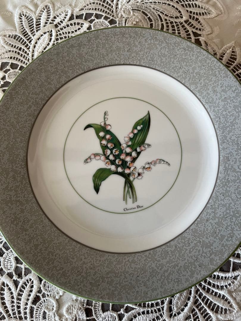 Diorクリスチャンディオールミリラフォーレディナー皿6枚