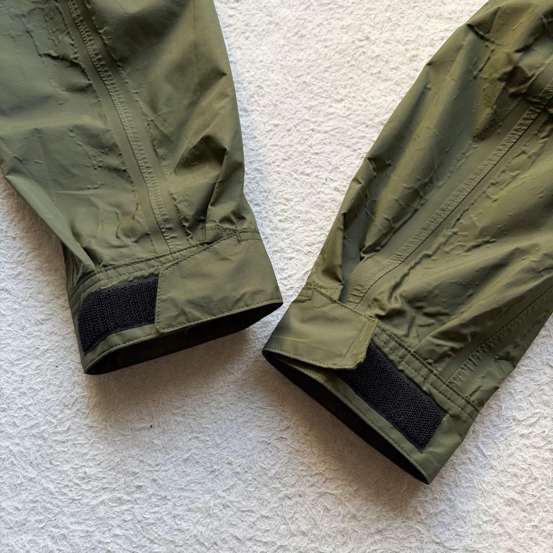 コムデギャルソンオム アノラックパーカー ナイロン カーキ L AD2017