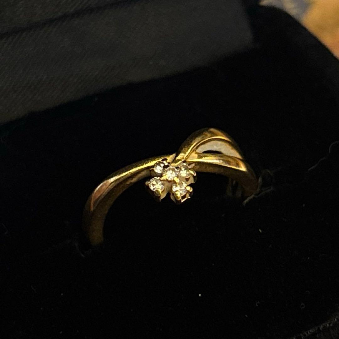 K18 ダイヤモンドリング