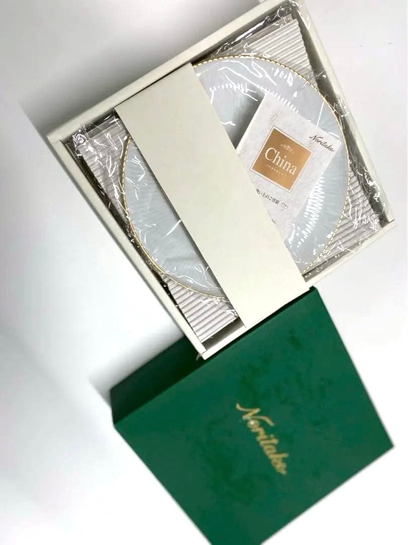 Noritake ゴールド縁取り皿5枚セット