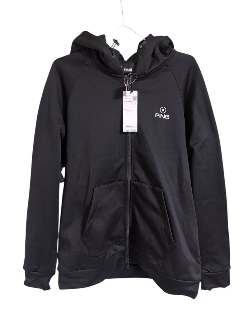 PING フルジップ スウェット フーディー 全方向ストレッチ 裏起毛 2024
