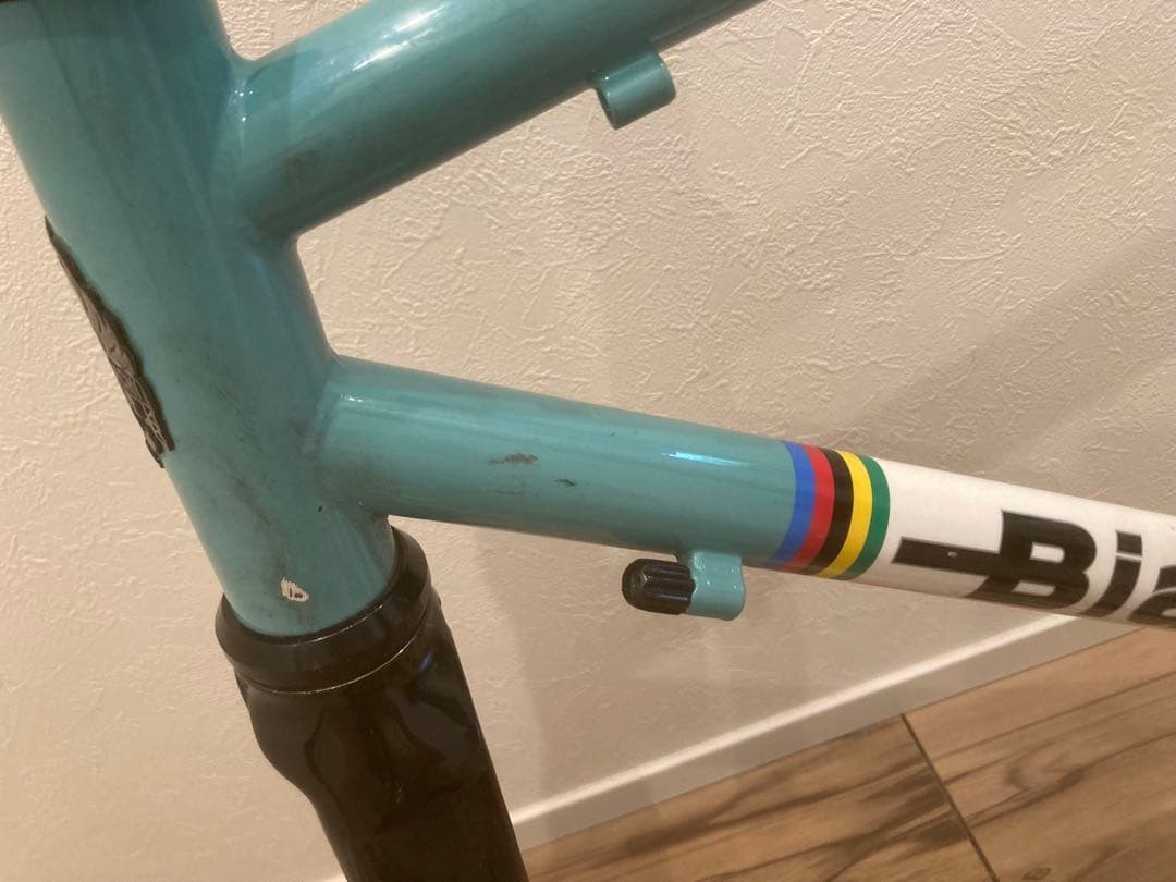 Bianchi クロモリ + Ultegra他コンポセット