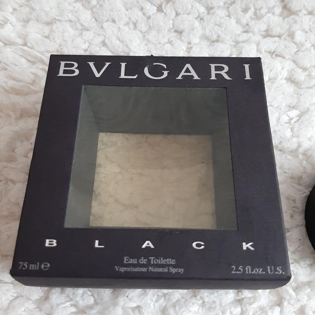 希少　廃盤品　ブルガリ ブラック オードトワレ　香水　75ml 箱付き