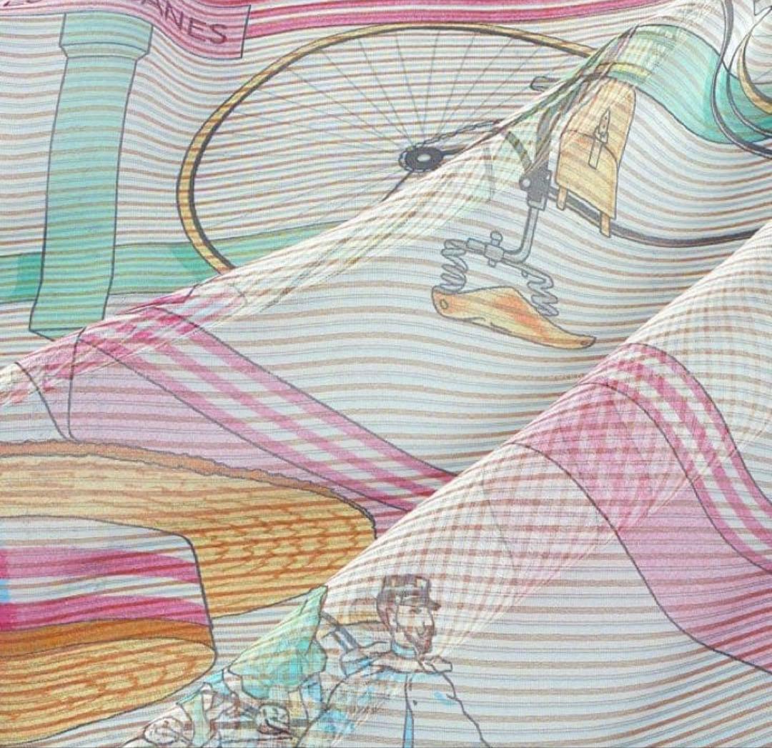 エルメス HERMES カレ70 スカーフ モスリン ベカン 2022SS 完売