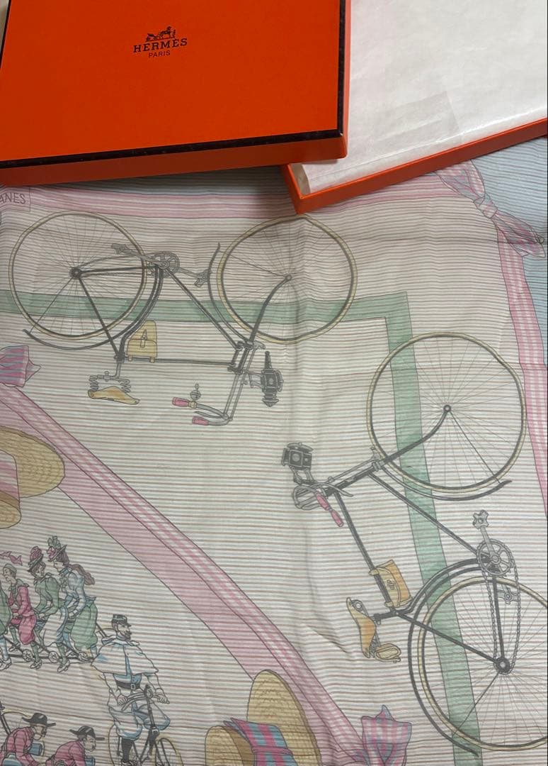 エルメス HERMES カレ70 スカーフ モスリン ベカン 2022SS 完売
