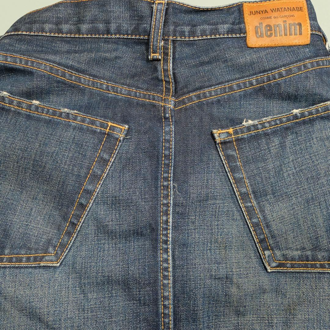 ジュンヤ ワタナベ コムデギャルソン 変形 ドッキングデニムスカート
