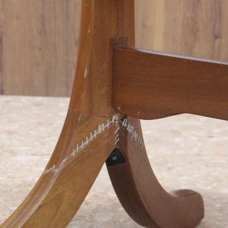 ダイニングテーブル 伸長式 イギリス ヴィンテージ ホワイトニュートン