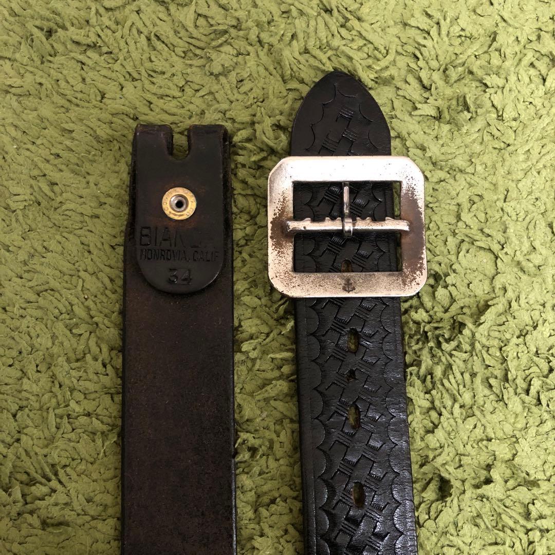 60s 70s ヴィンテージ ギャリソンベルト BIANCHI USA製