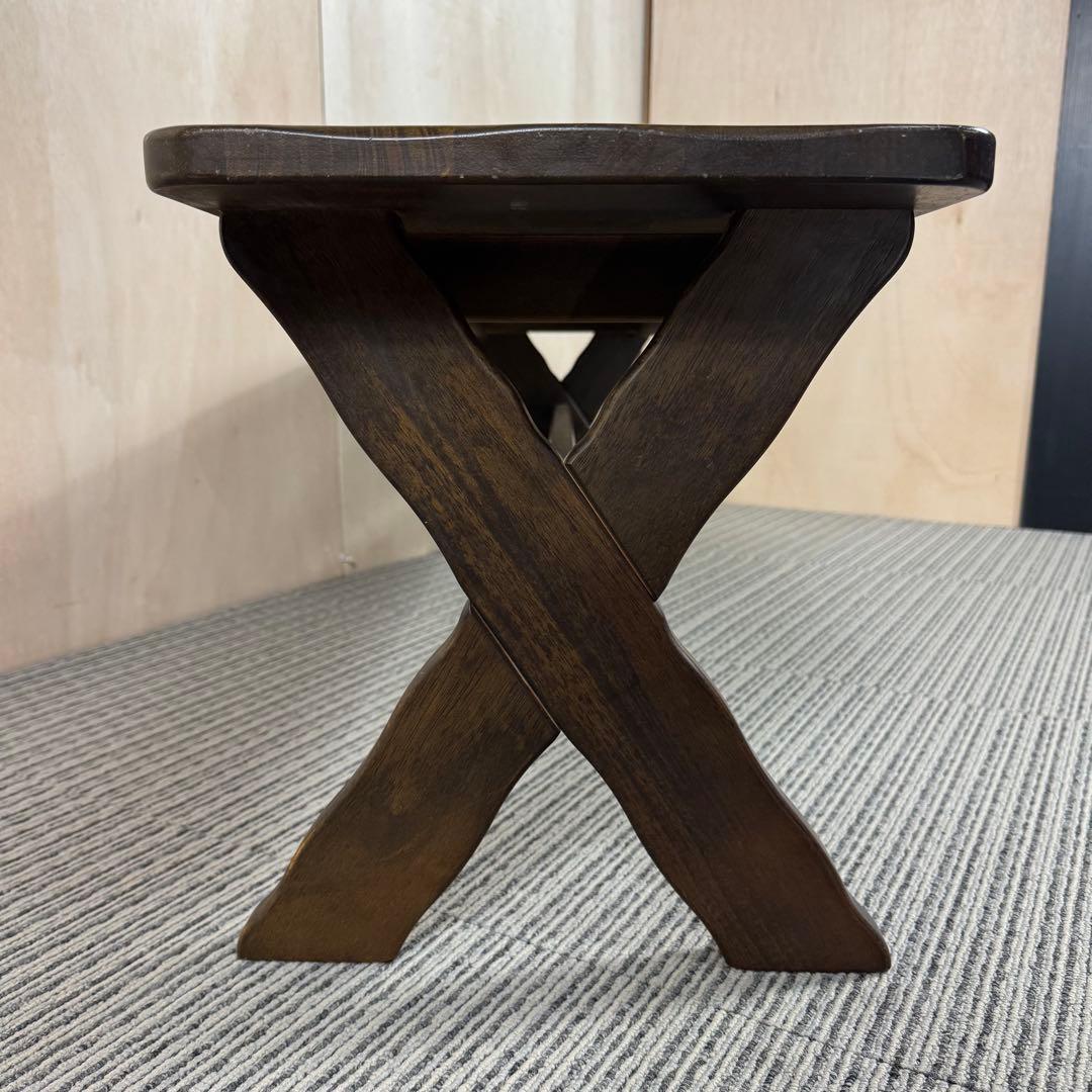 karimoku カリモク RUSTIC ベンチ 木製 背もたれ無し たのメル便