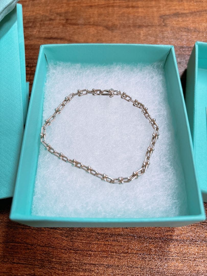 ティファニー TIFFANY ブレスレット　ハードウェア　マイクロリンク