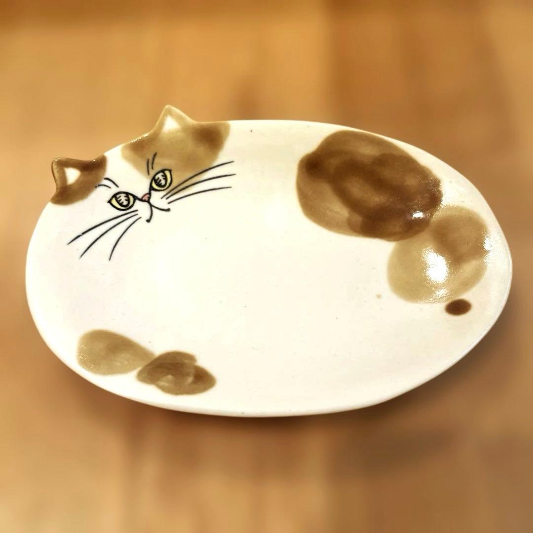 野上千晶さん　ねこたま皿セット