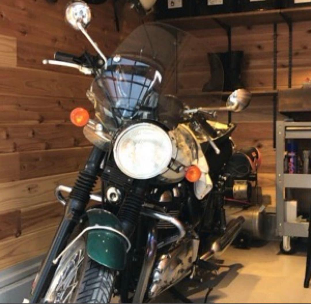 ★希少 ボンネビル T100 純正 サマースクリーン