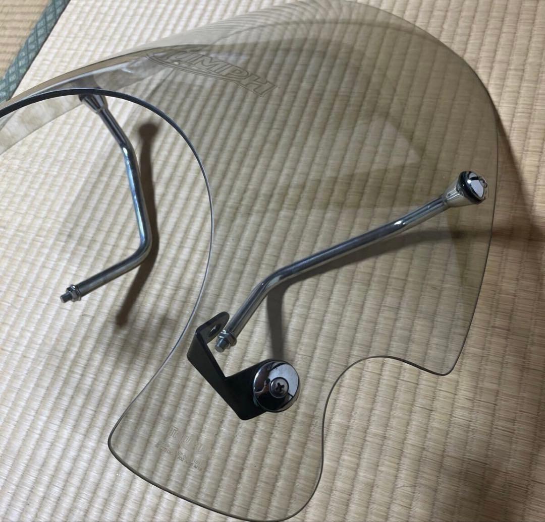 ★希少 ボンネビル T100 純正 サマースクリーン