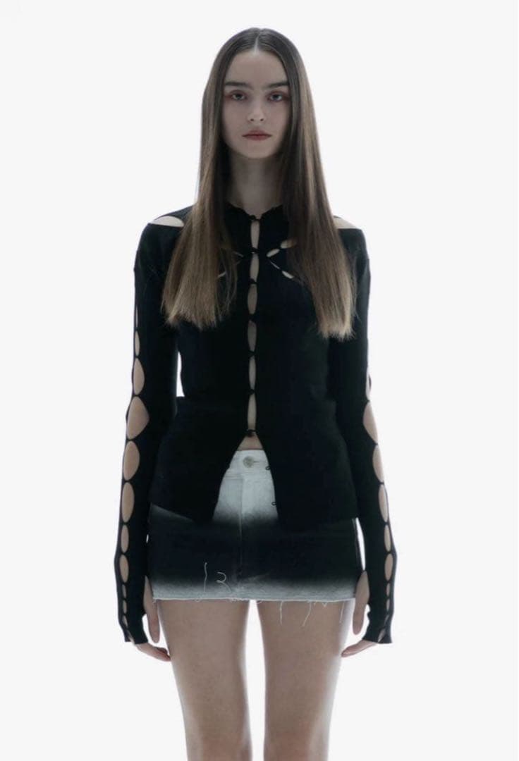 トップス theredthread knit fit tops single petal