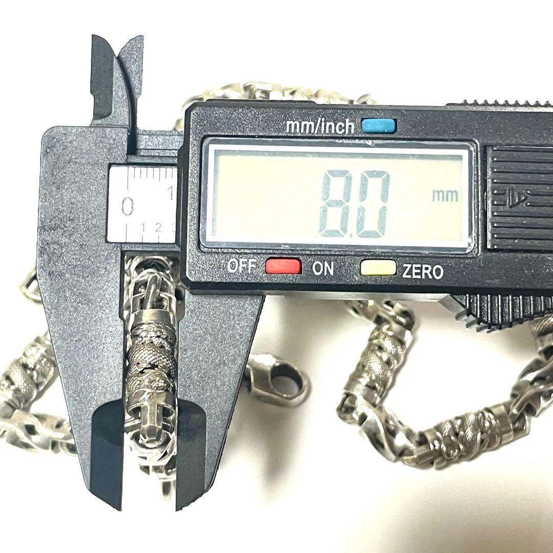 【DRAGON CHAIN】ドラゴンチェーンシルバーネックレス58cm