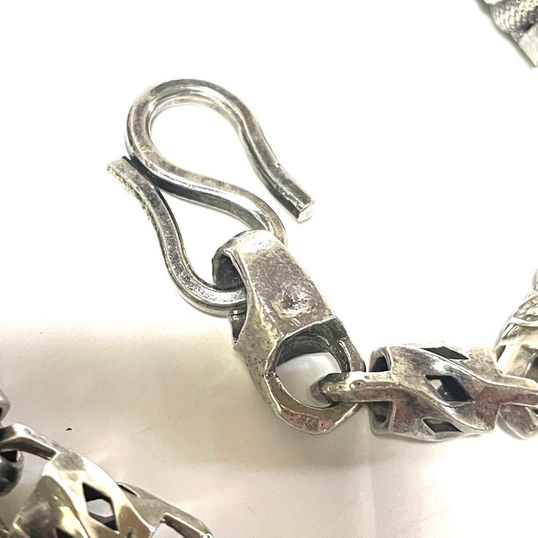 【DRAGON CHAIN】ドラゴンチェーンシルバーネックレス58cm