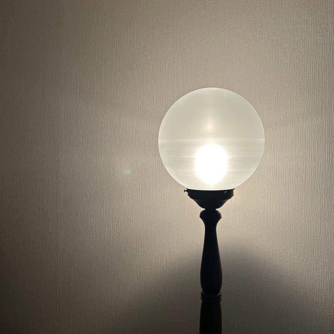 アンティーク✨フロアランプ✨ スタンド照明 すりガラス