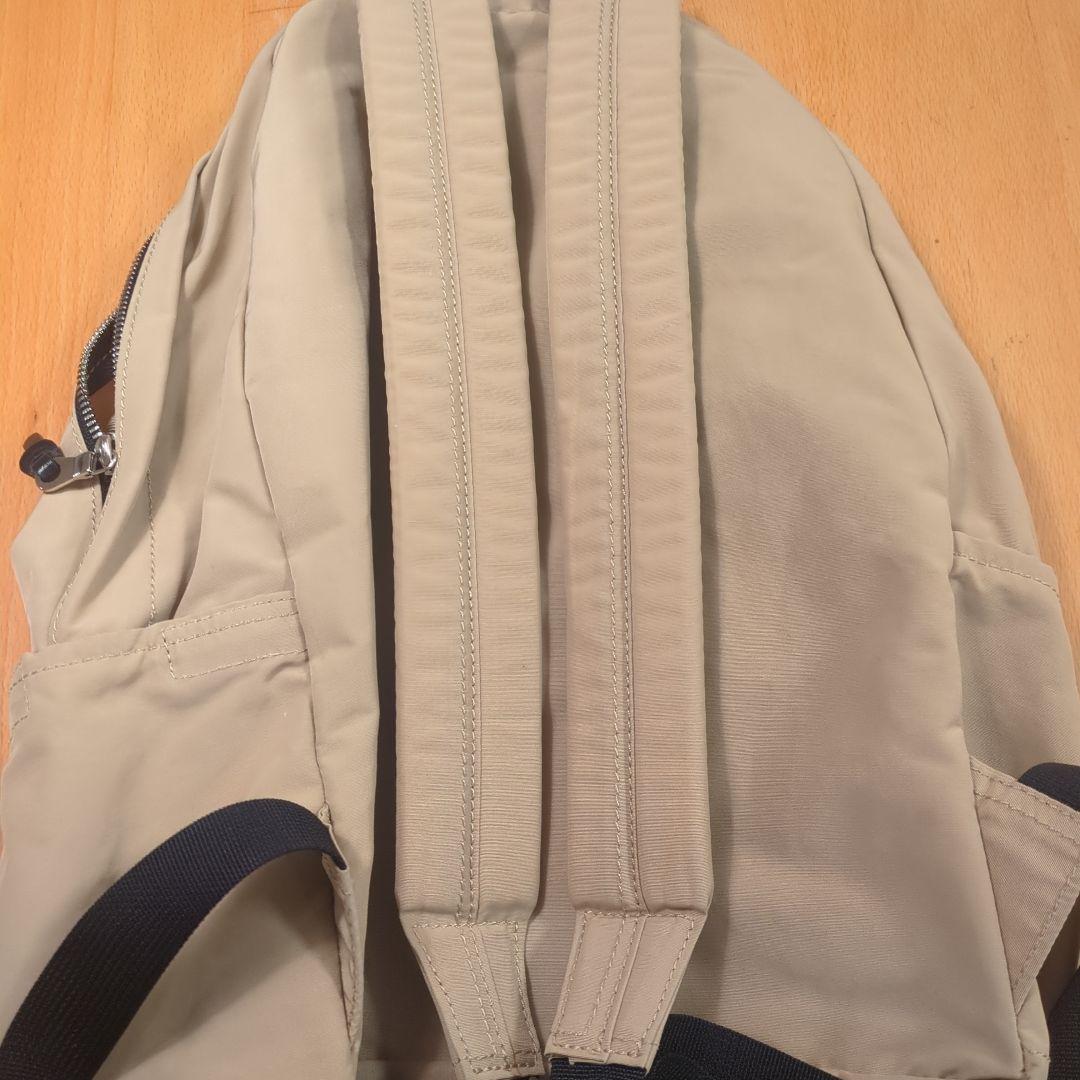 【美品】スタンダードサプライ　ベージュ シンプルリュック