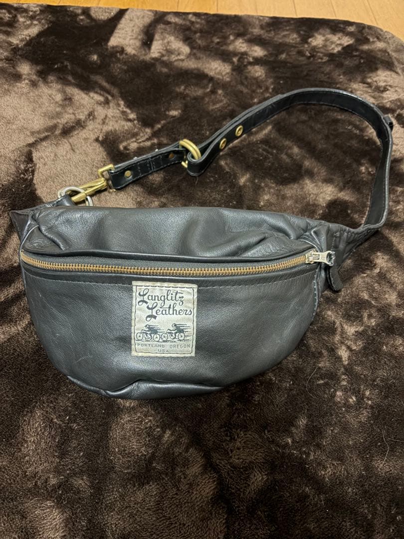 Langlitz Leathers ウエストバック　ラングリッツレザー