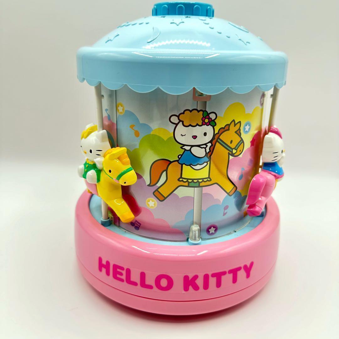 新品【希少】ハローキティ　プラネタリウム　メリーゴーランド24