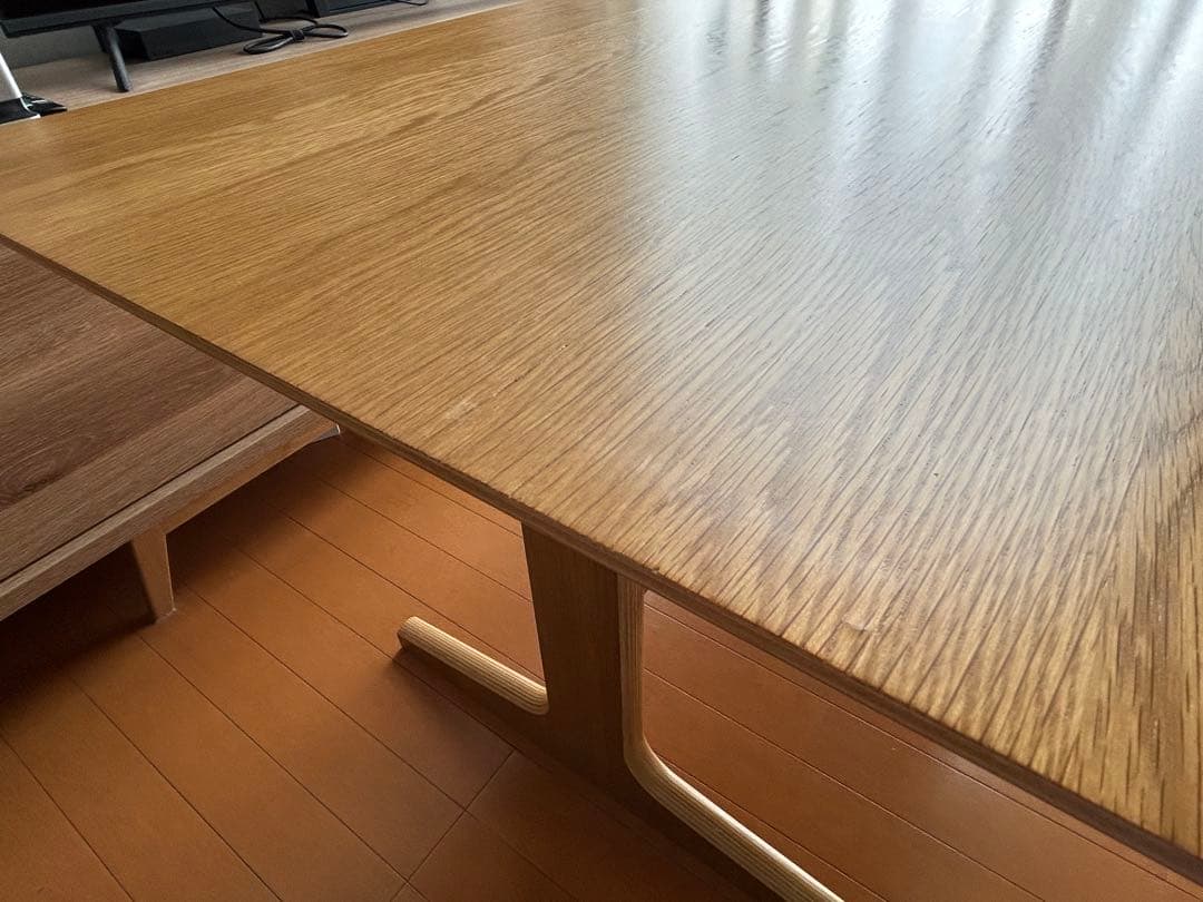 【美品／引取限定】無印良品／ダイニングテーブル＋チェア２脚セット