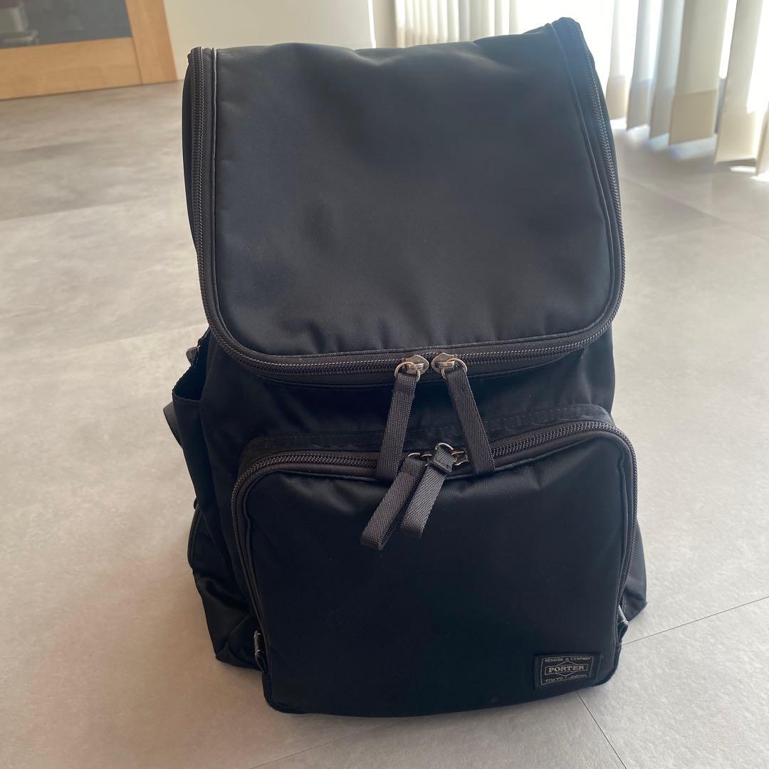 Porter ポーター　リュック黒　プラン　PLAN