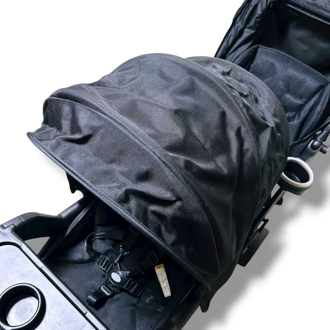 【極美品】KATOJI 2人乗りベビーカー 二人でゴーDX 限定 ブラック