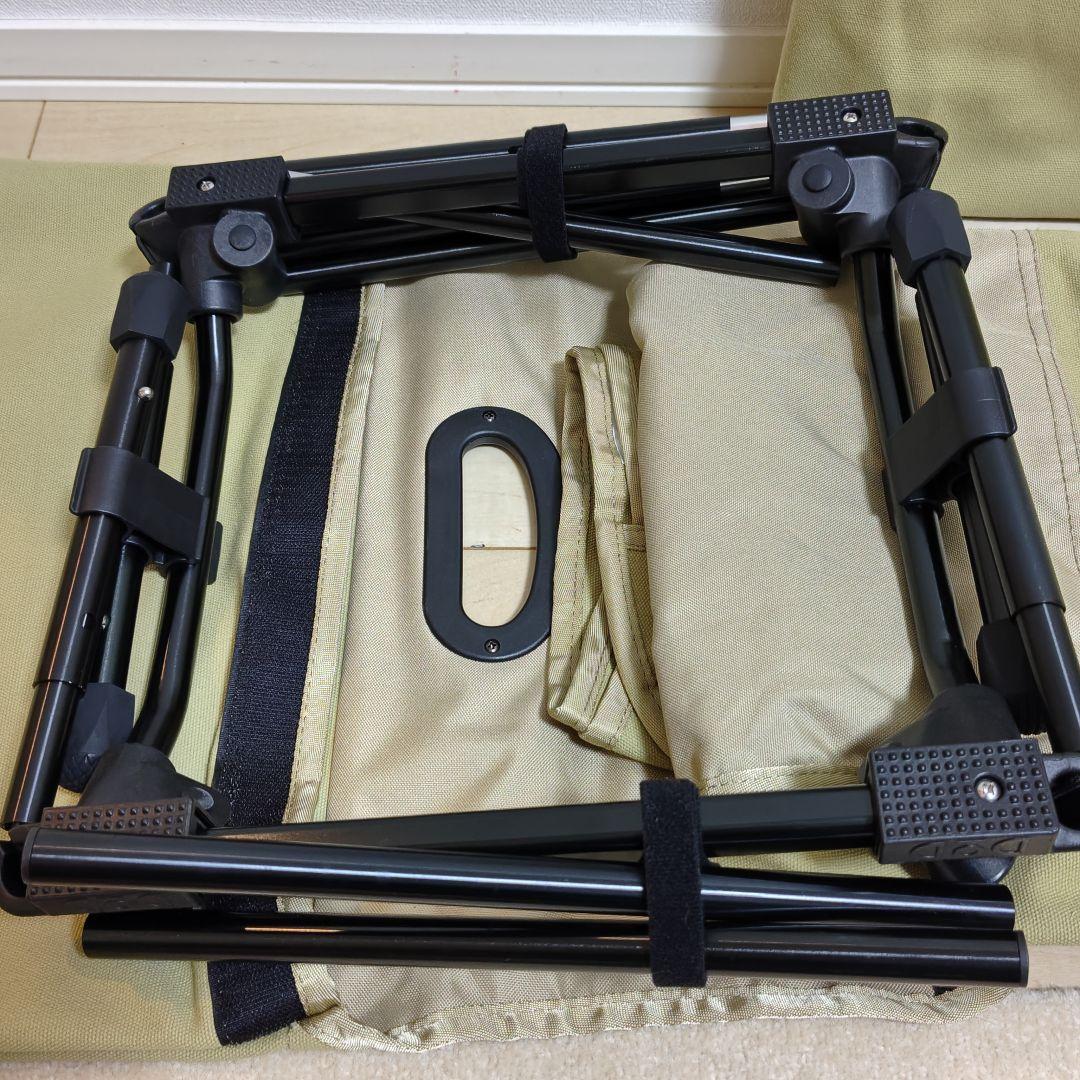 【2脚セット・新品同様】DOD スゴイッス アウトドアチェア（タン）