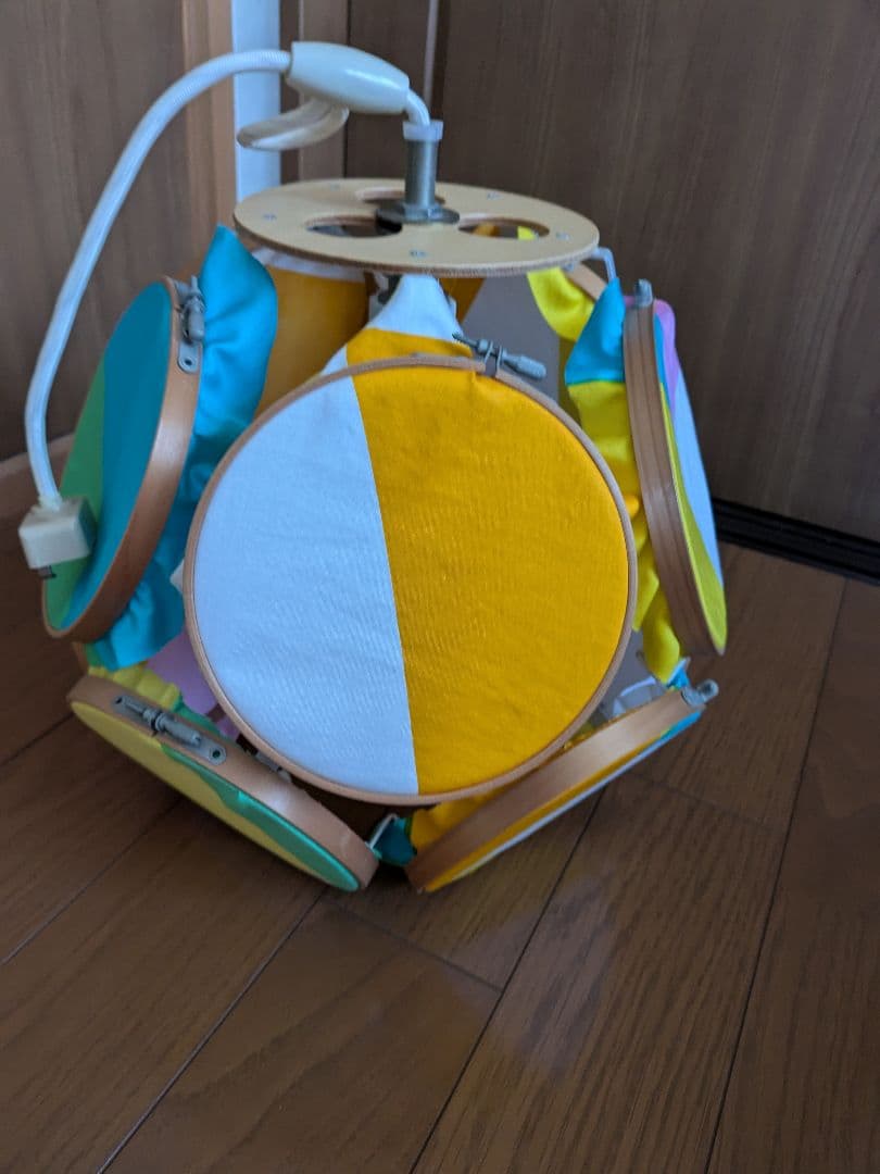 cocca ペンダントライト　マリメッコ生地