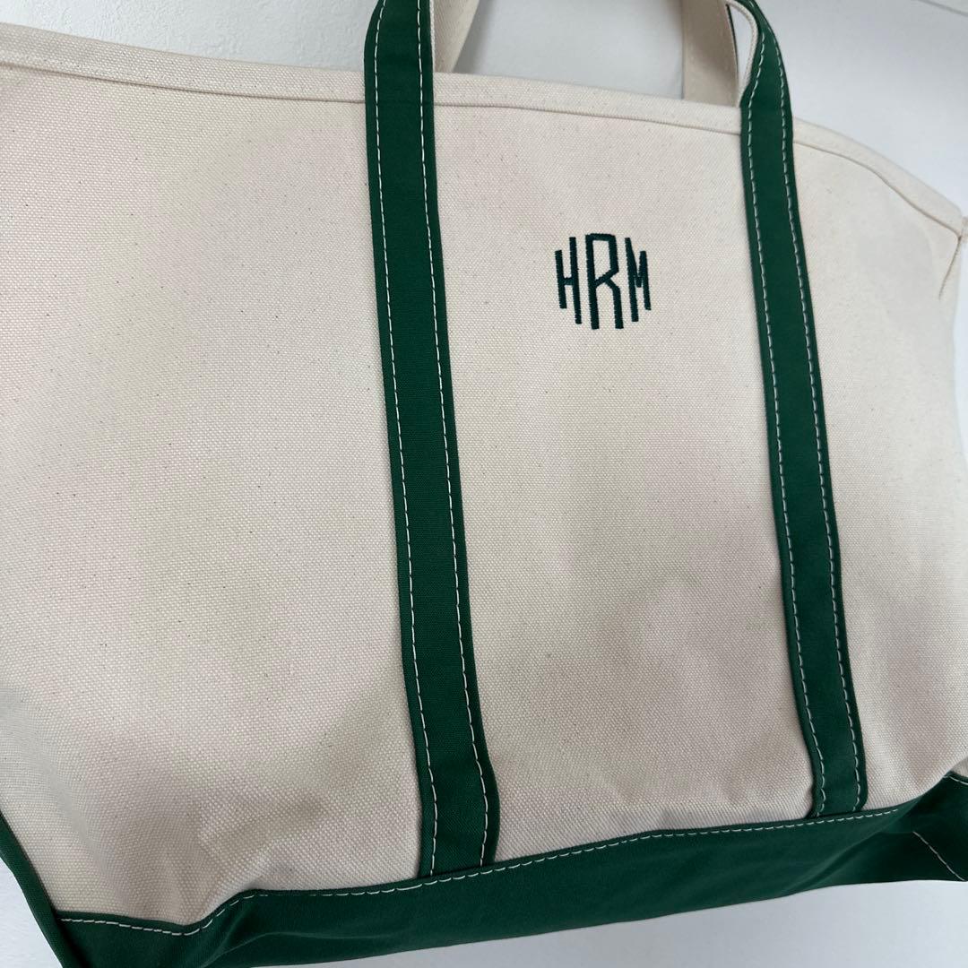 【L.L.Bean】USA製 ボートアンドトート ラージ グリーン 新品未使用