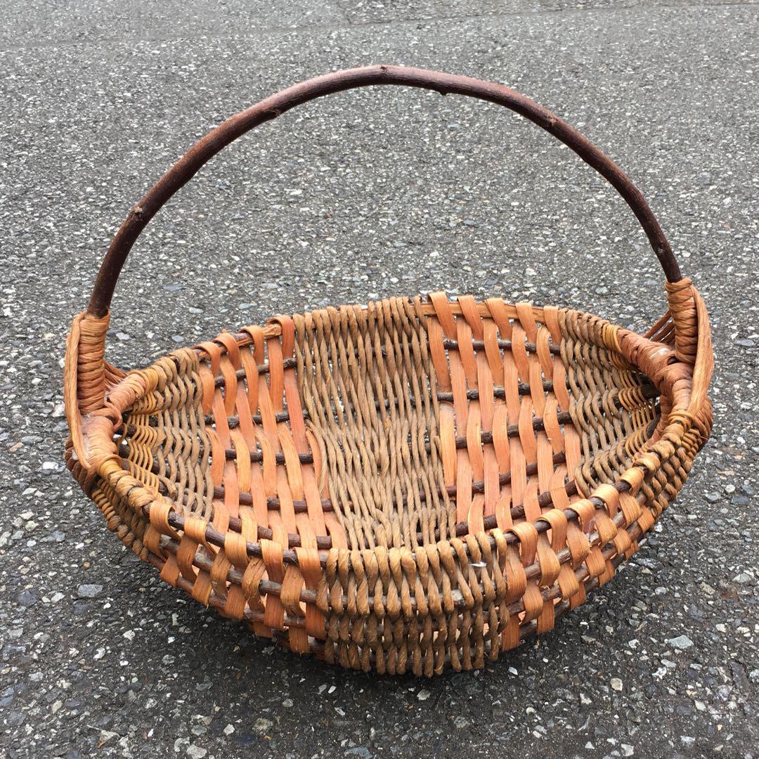 カゴ  bag　フランス　アンティーク