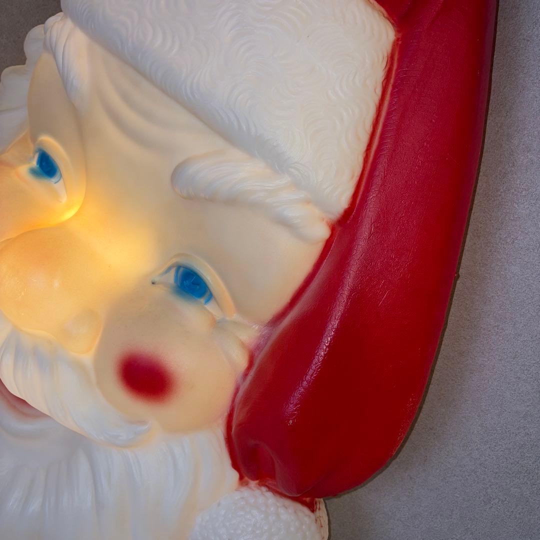 超特大 Empire サンタ フェイス ライト サンタクロース オブジェ