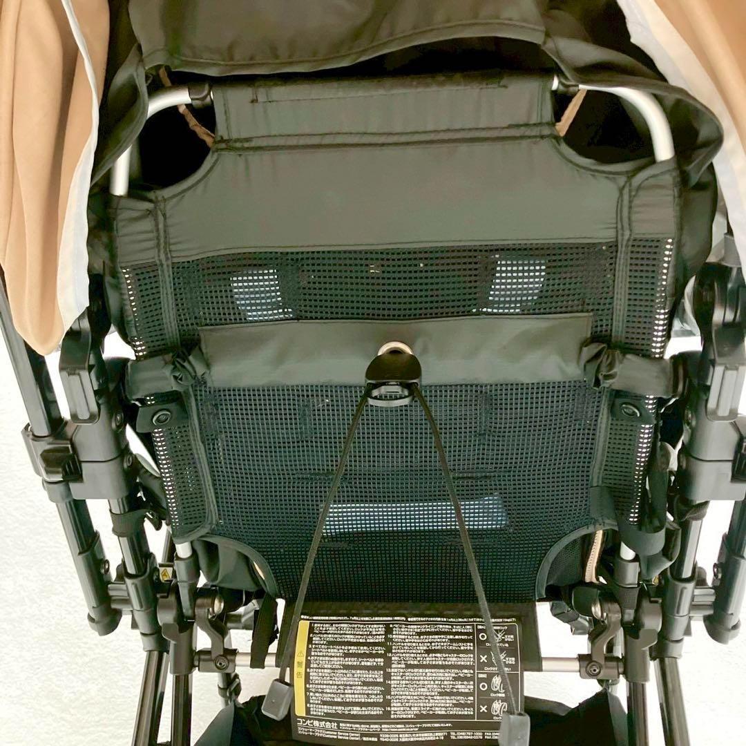 美品 combi コンビ メチャカルハンディオート4キャス エッグショック HF