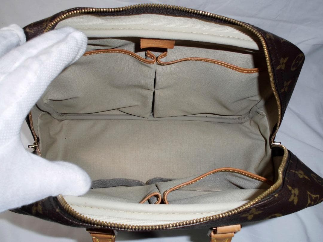 ご*！様 LOUIS VUITTON モノグラム ドーヴィル ハンドバッグ　M4