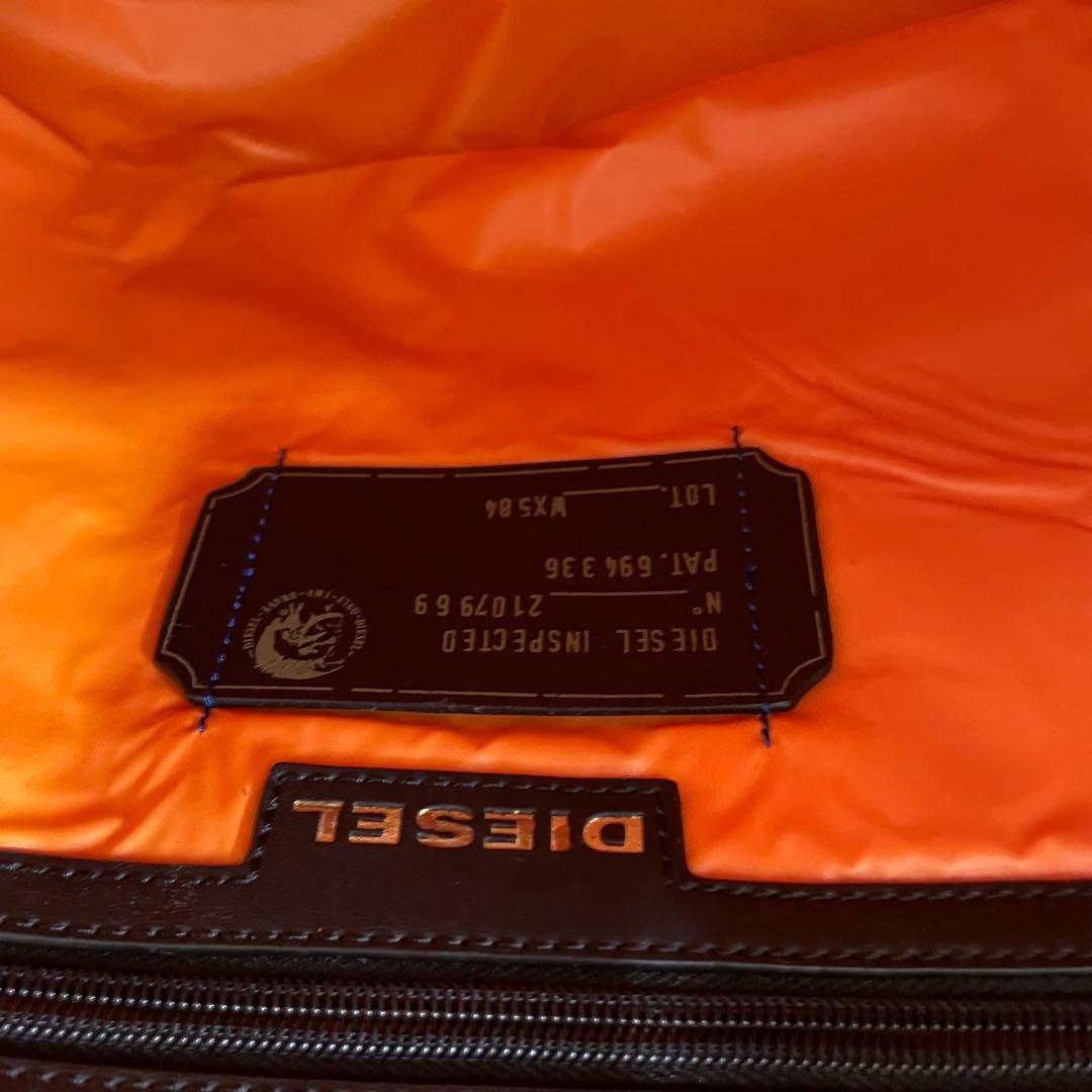 【大容量】ディーゼル トートバッグ A4収納可 ナイロン ブラック 通勤 通学