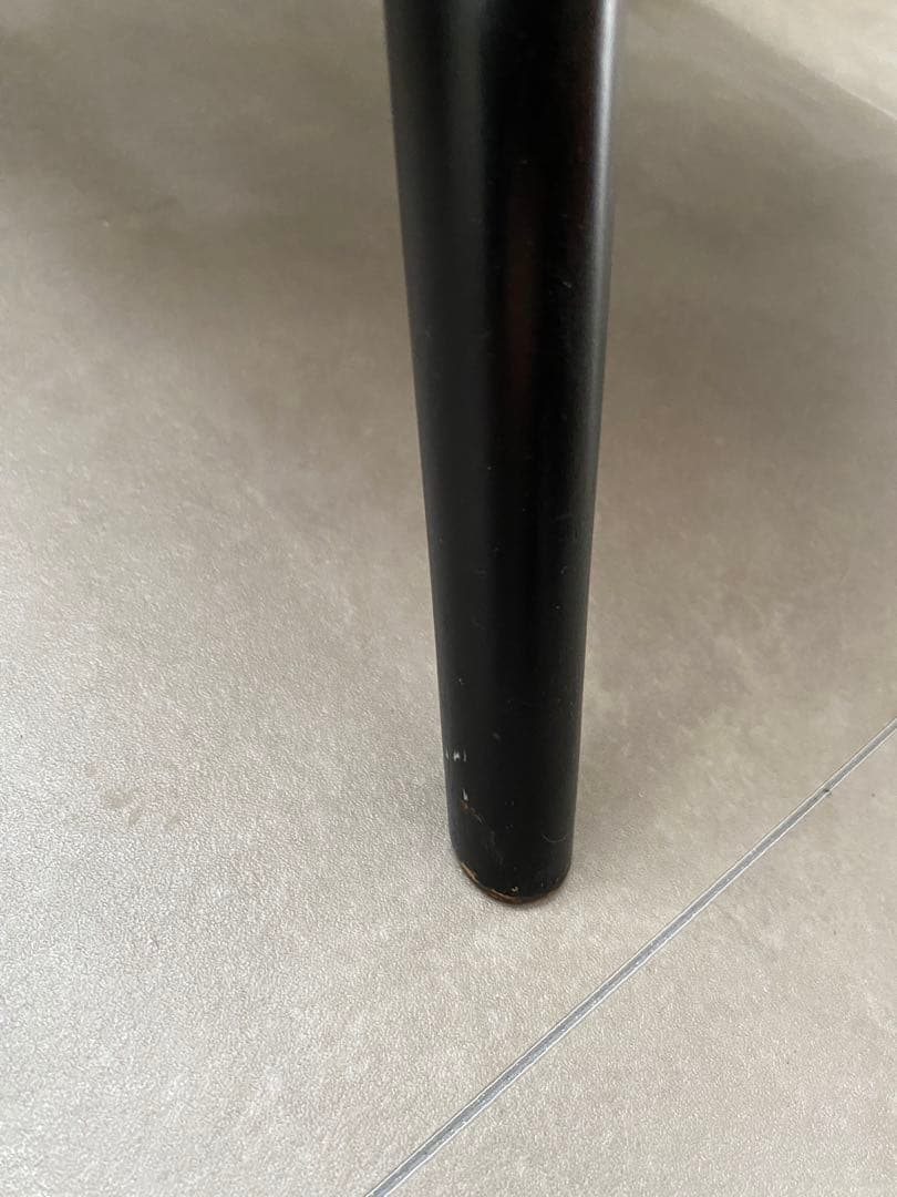 ② 飛騨産業 キツツキ CASCADA 椅子 座面 張替え済み オールド