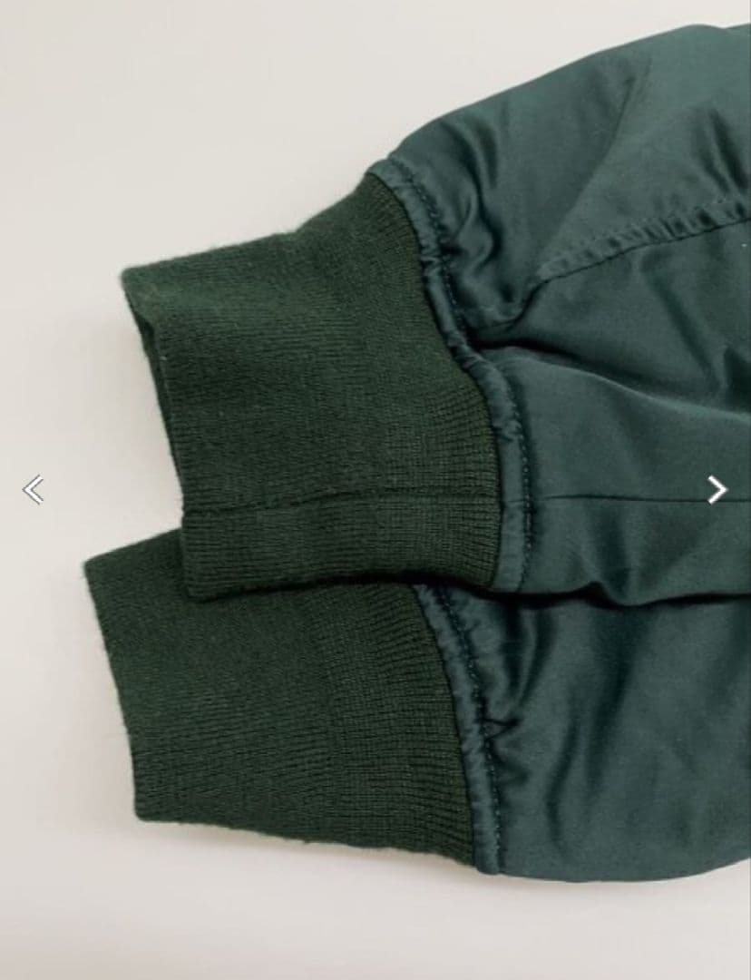 【美品】【Lサイズ】【ステューシー】【MA-1】【グリーン】【STUSSY】緑