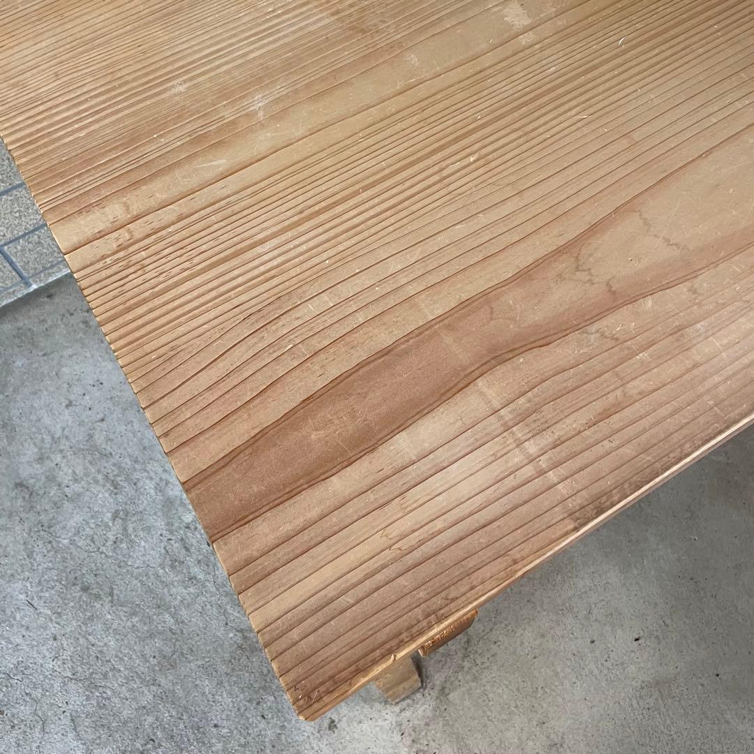 【手打蕎麦道具】高級桧(白木)めん台 脚付き 延し台 オーダー品 一点物