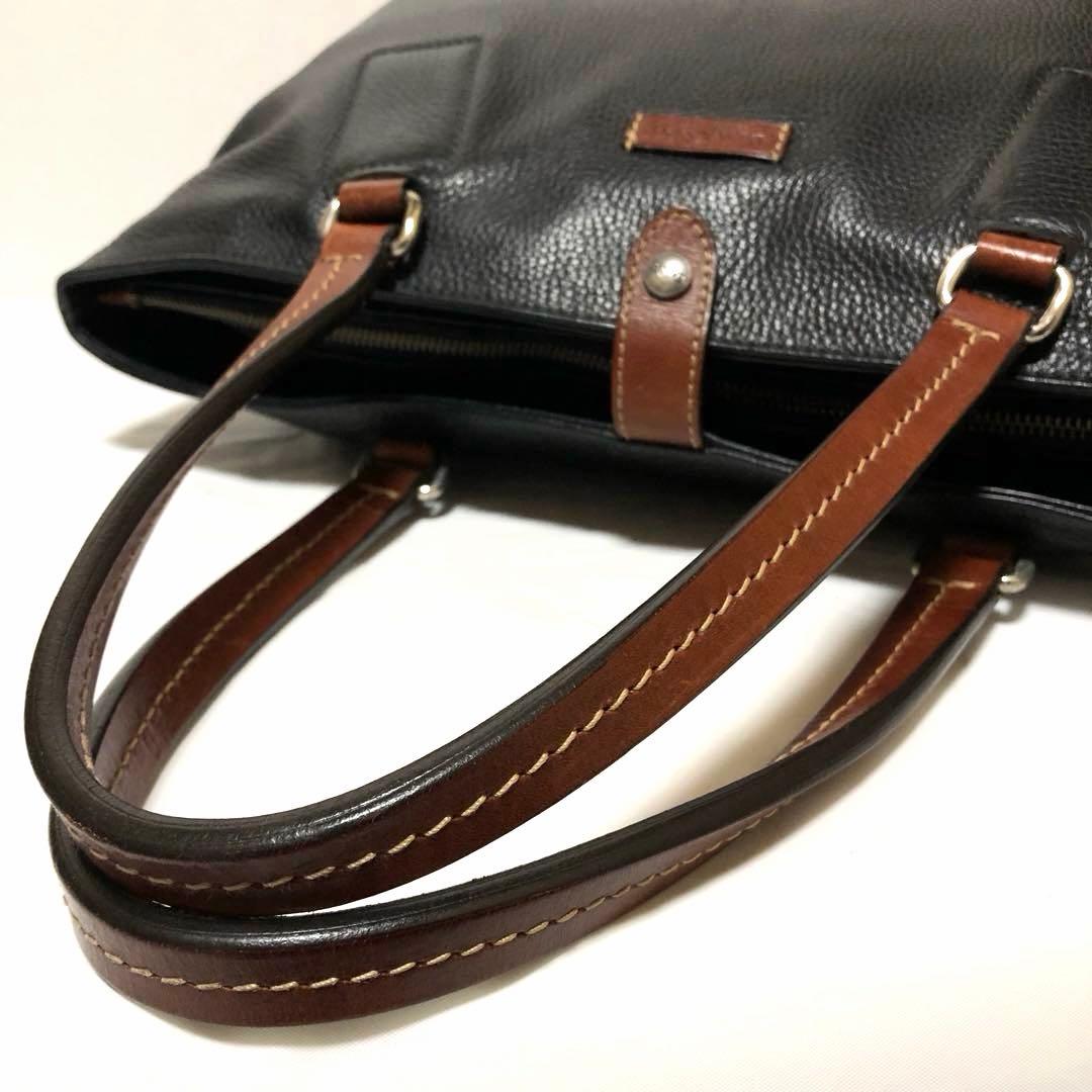 極美品✨ダニエルアンドボブ トゥモローランド別注 トートバッグ 黒 茶 A4可