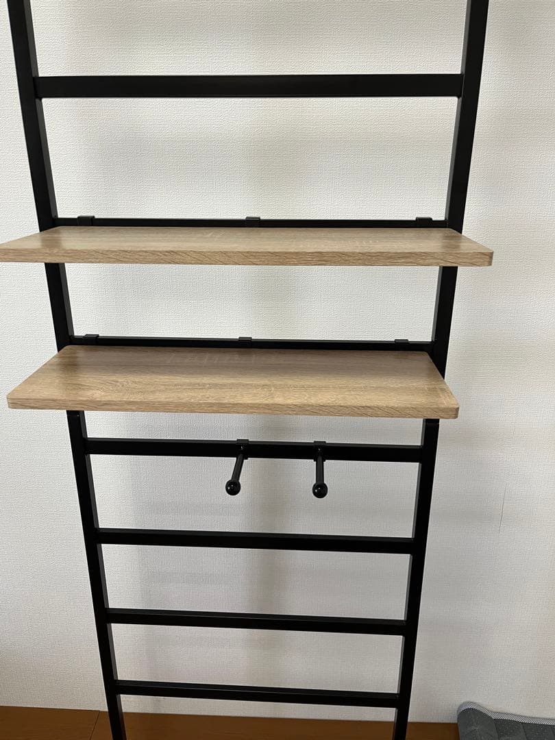 壁収納　突っ張りラック