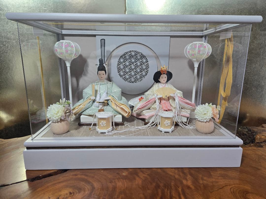 【一点限り】雛人形 ケース飾り　K51