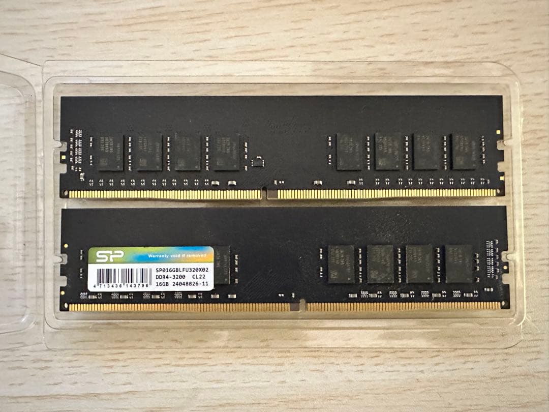 SP 16GB×2 DDR4-3200 メモリ
