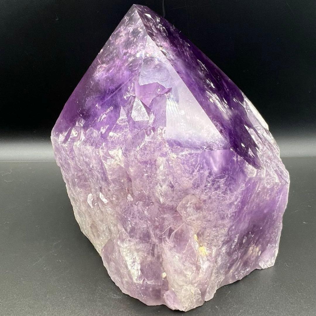 ✮超希少 超極大サイズ✮極上の逸品✮ボリビア産 アメジスト 六角柱 天然石 原石
