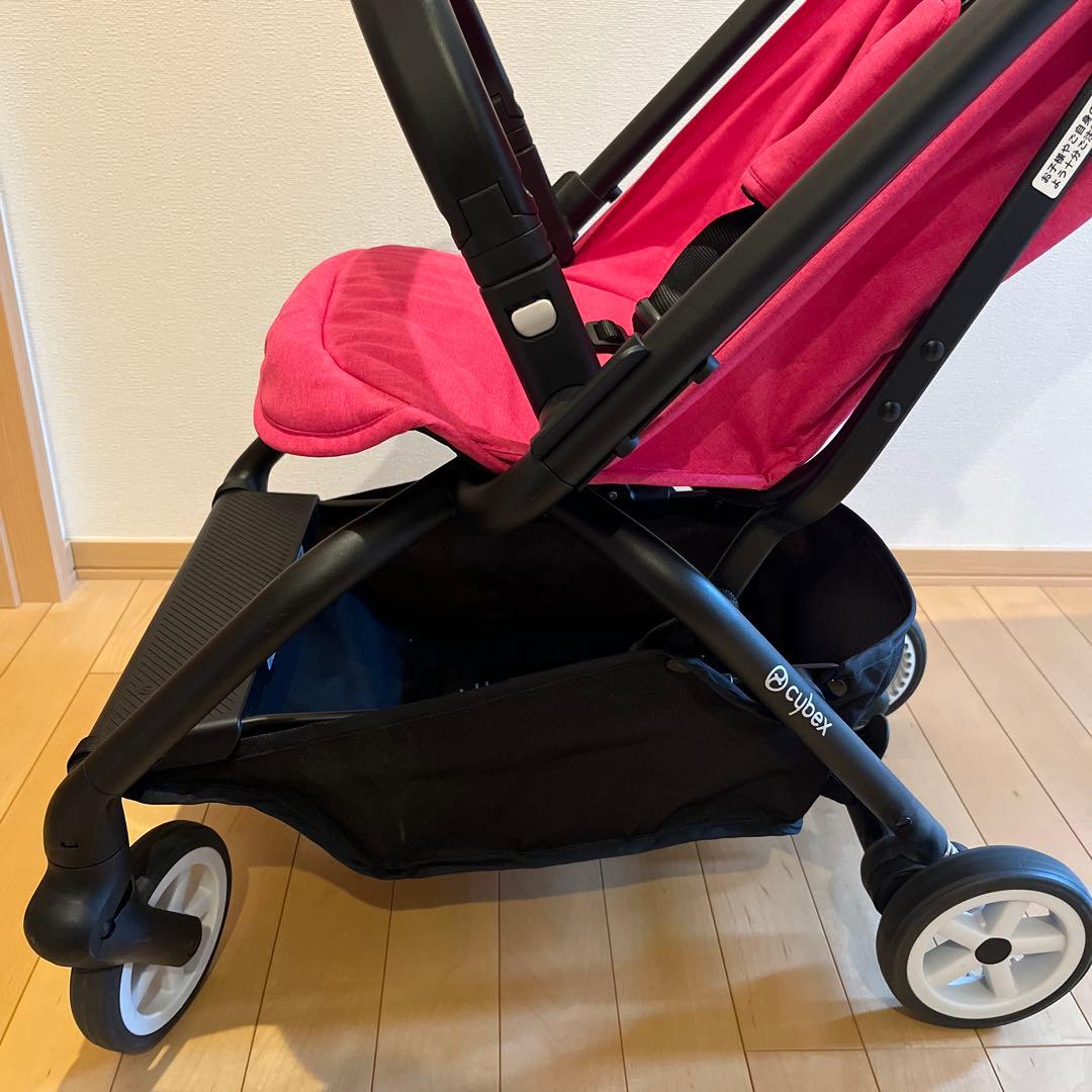 美品　cybex EEZY S パッションピンク ベビーカー　5点セット