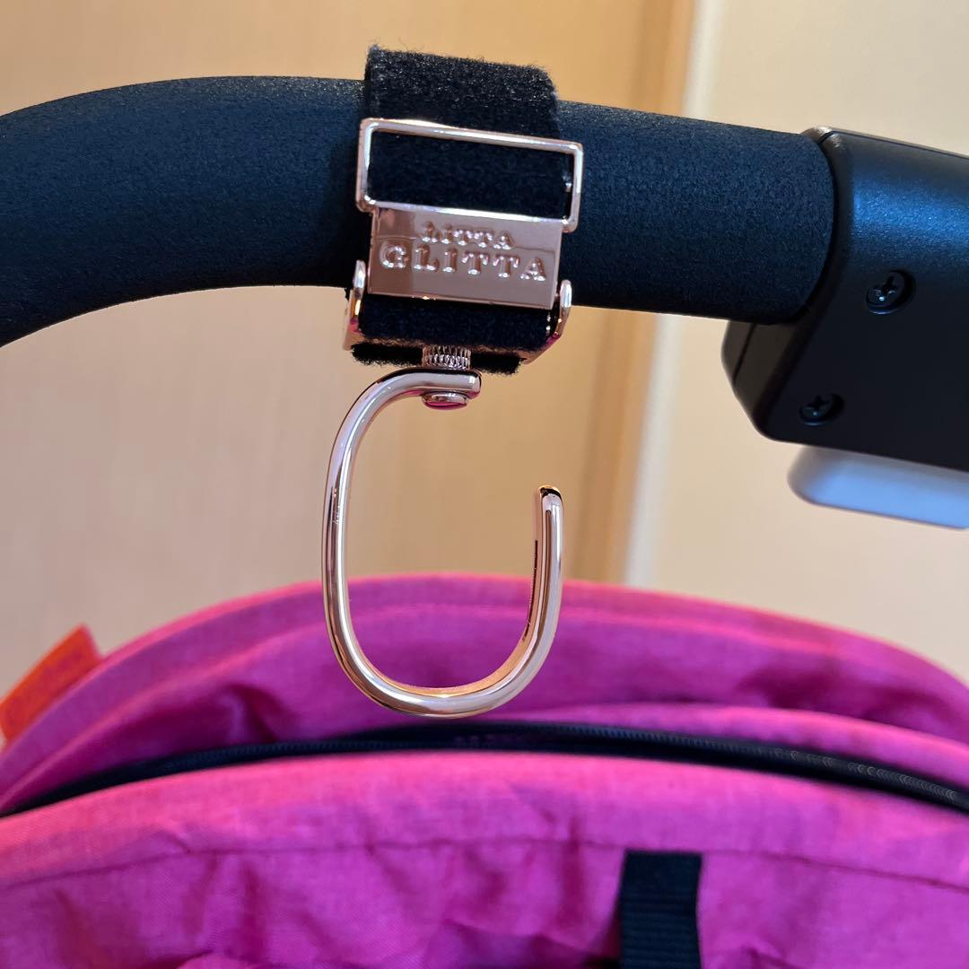 美品　cybex EEZY S パッションピンク ベビーカー　5点セット