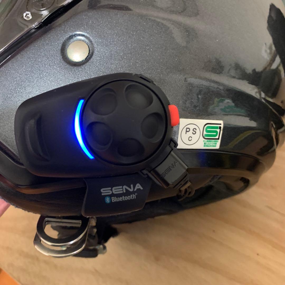 SHOEIヘルメット J-FORCE3 ブルーブラック L寸 インカム付