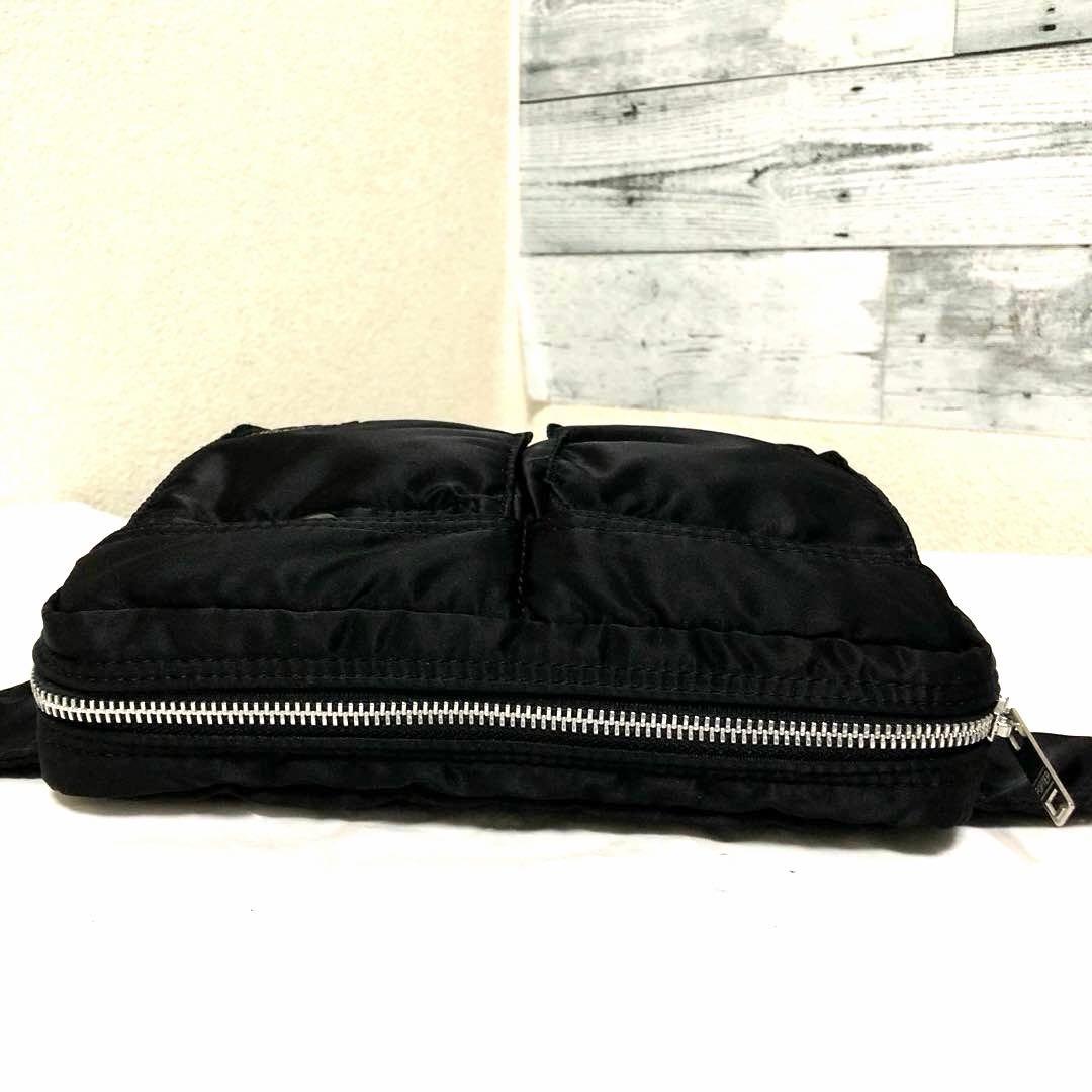 未使用級✨新型 ポーター タンカー ボディバッグ ウエストバッグ 黒 吉田カバン