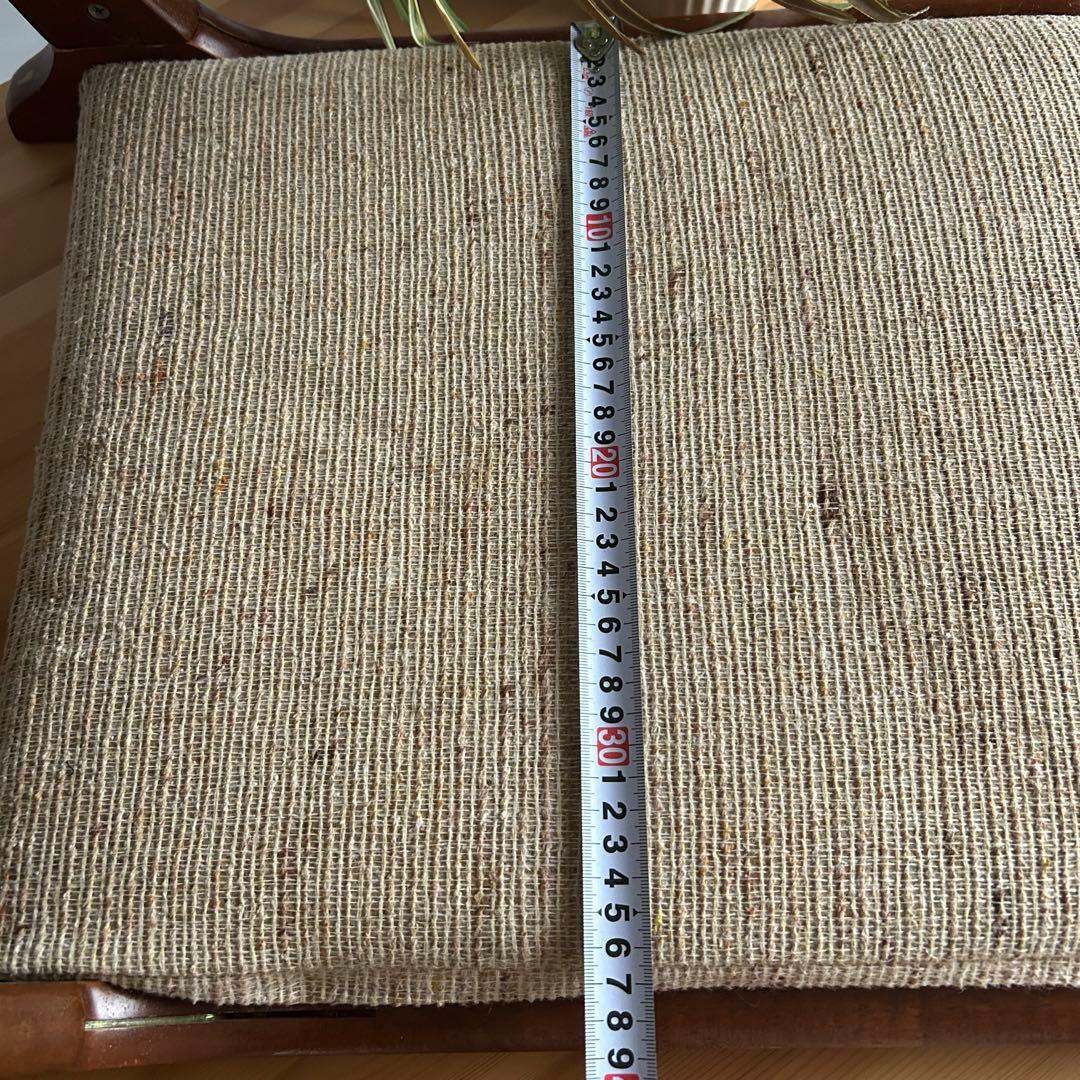 木製　折り畳み座椅子　ローチェア　和室　2脚セット