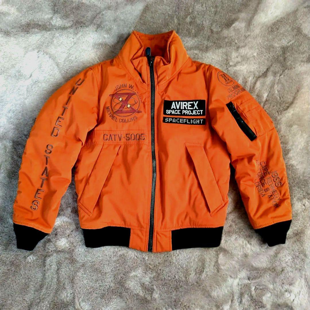 AVIREX アヴィレックス スペースプロジェクト オレンジ Mサイズ
